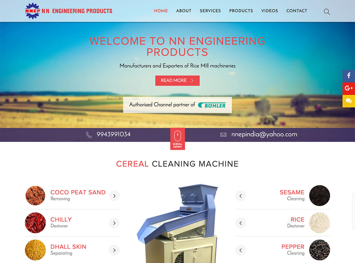 Manufacturers and exporters of rice mill machineries